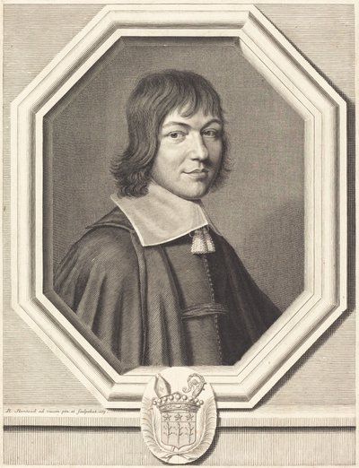 Charles Maurice Le Tellier af Robert Nanteuil