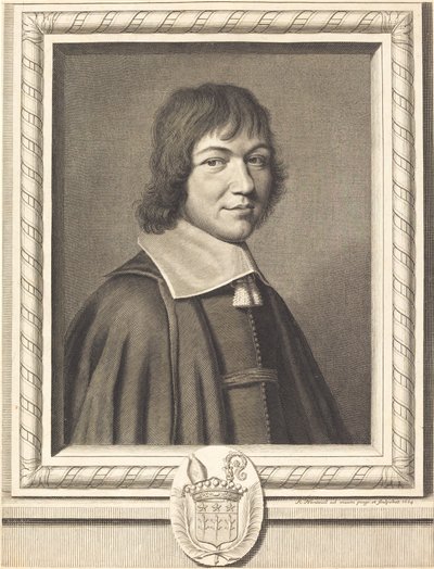 Charles Maurice Le Tellier af Robert Nanteuil