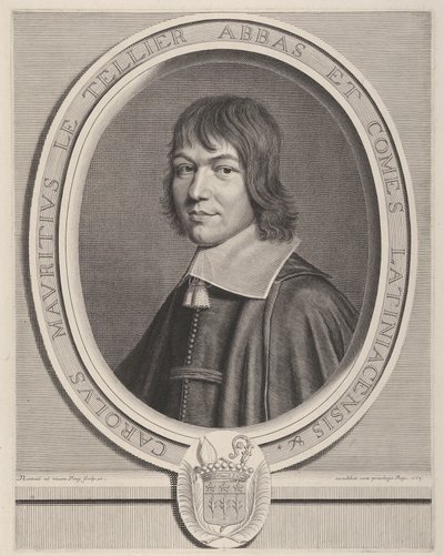 Charles-Maurice Le Tellier, 1663. af Robert Nanteuil