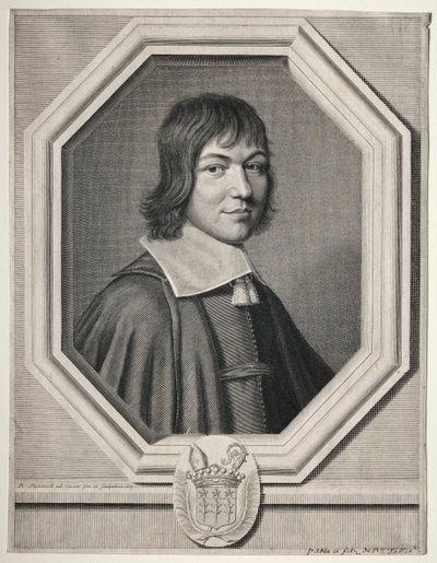 Charles Maurice le Tellier, 1663. af Robert Nanteuil