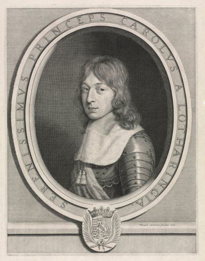 Charles V, hertug af Lorrain, 1660. af Robert Nanteuil