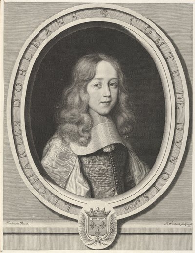 Charles dOrléans-Longueville, greve af Dunois, 1660. af Robert Nanteuil