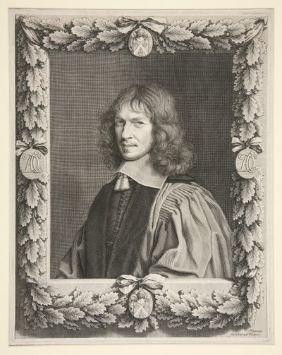 Denis Talon, præsident? mørtel i parlamentet i Paris (1628-1698) af Robert Nanteuil