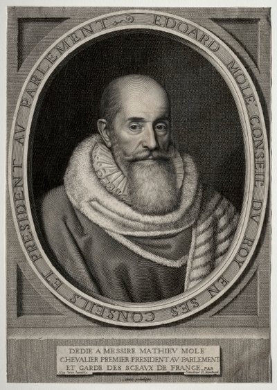 Edouard Mole. af Robert Nanteuil