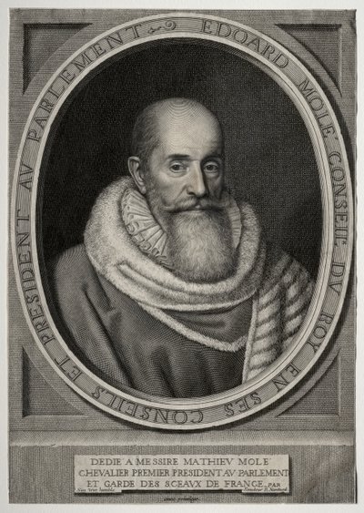 Edouard Mole af Robert Nanteuil