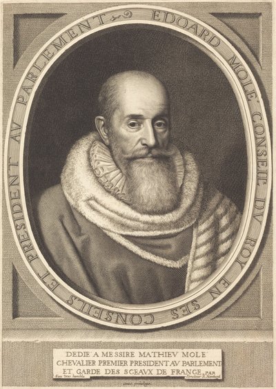 Édouard Molé af Robert Nanteuil