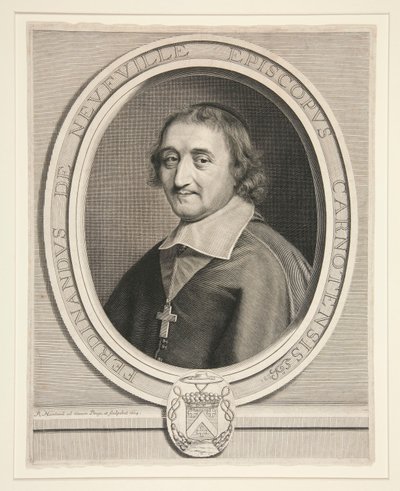 Ferdinand de Neufville, biskop af Chartres (1608-1678) af Robert Nanteuil