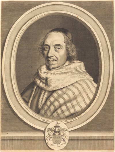 Francois-Theodore de Nesmond af Robert Nanteuil