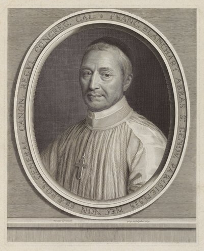 François Blanchart, Abb? de Sayde-Geneva?be (abbed af Sayde-Geneva?be) af Robert Nanteuil