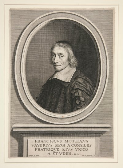 François de la Mothe-Le Vayer, rådgiver for af Robert Nanteuil
