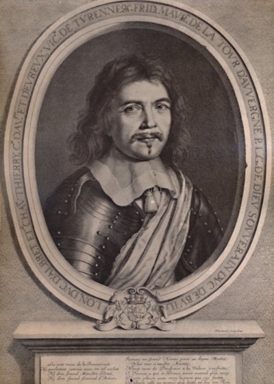 Frederic Maurice de la Tour dAuvergne, hertug af Bouillon, fransk soldat, 17. århundrede 1894 af Robert Nanteuil