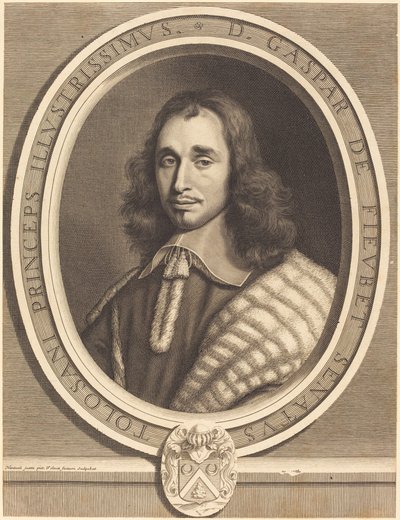 Gaspard de Fieubet af Robert Nanteuil