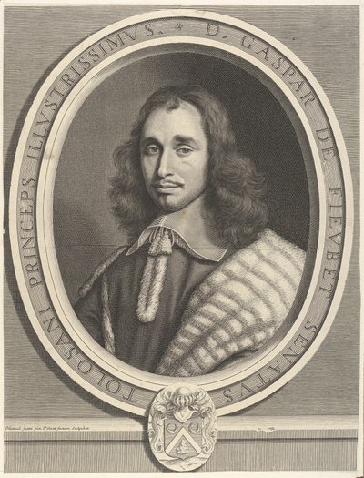 Gaspard de Fieubet, ca. 1654 af Robert Nanteuil