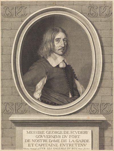 Georges de Scudery af Robert Nanteuil