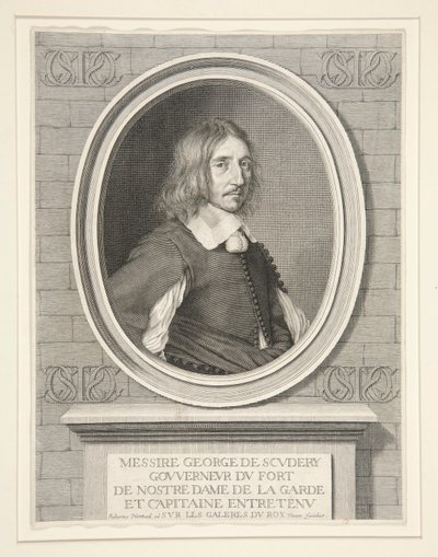 Georges de Scud?ry, forfatter, medlem af akademiet (1601-1668) af Robert Nanteuil