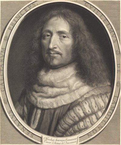 Guillaume de Lamoignon af Robert Nanteuil