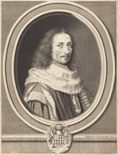 Guillaume de Lamoignon af Robert Nanteuil
