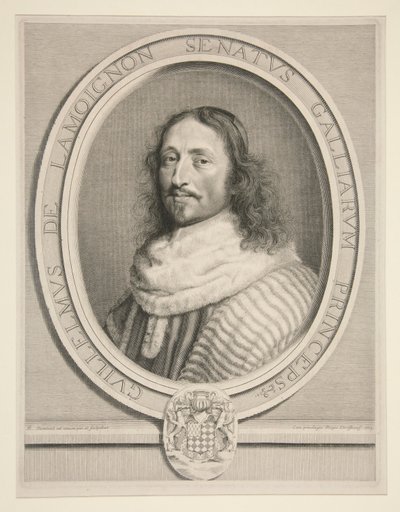 Guillaume de Lamoignon, markis af Baville af Robert Nanteuil
