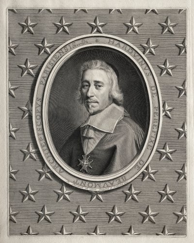 Hardouin de Perefixe de Beaumont, 1665. af Robert Nanteuil