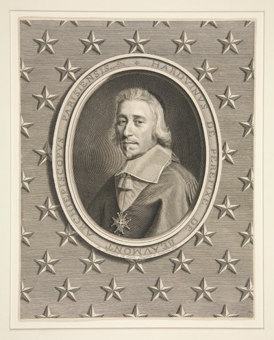 Hardouin de P?r?fixe de Beaumont, ærkebiskop af Paris (ærkebiskop af Paris) (1605-1671) af Robert Nanteuil