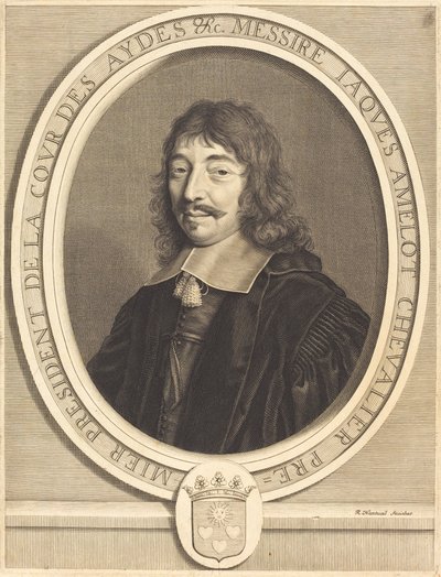 Jacques Amelot af Robert Nanteuil