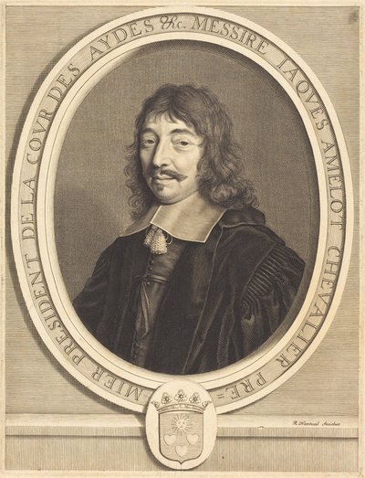 Jacques Amelot af Robert Nanteuil