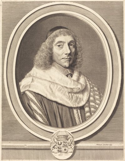 Jean Antoine de Mesmes af Robert Nanteuil