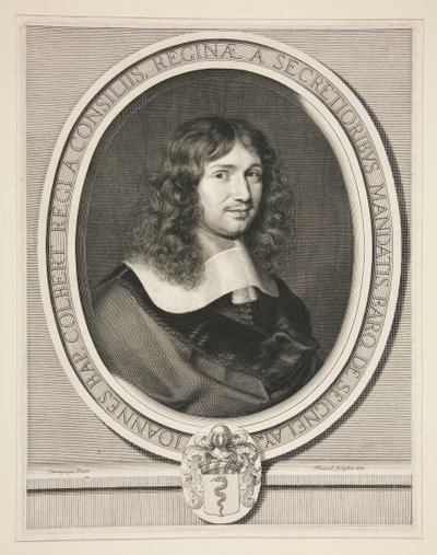 Jean-Baptiste Colbert, generalkontrollør for finanserne af Robert Nanteuil
