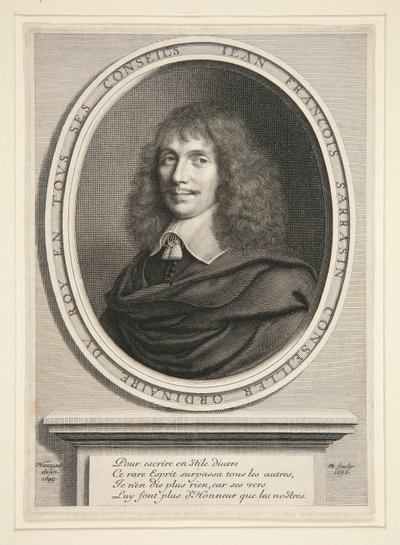 Jean-François Sarrasin, Bogstavernes Mand af Robert Nanteuil