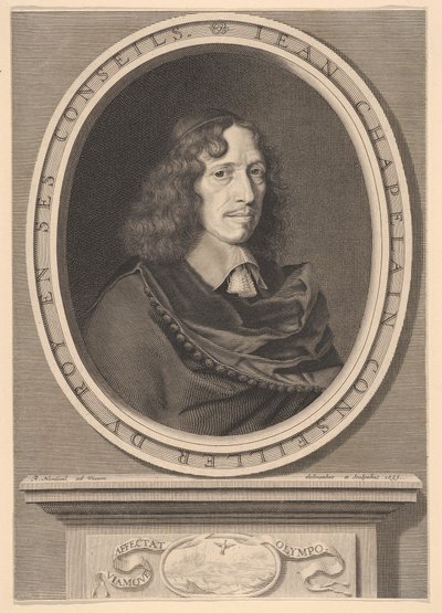 Jean Champlain, 1655. af Robert Nanteuil