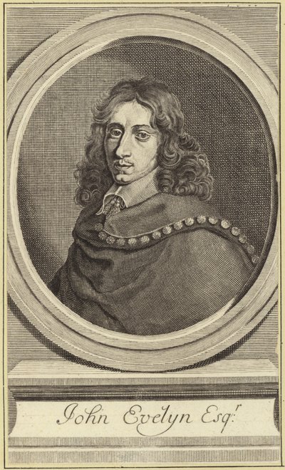 John Evelyn af Robert Nanteuil