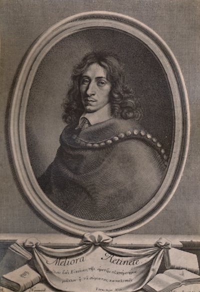 John Evelyn, engelsk forfatter, gartner og dagbogsskriver, c1650 1894 af Robert Nanteuil