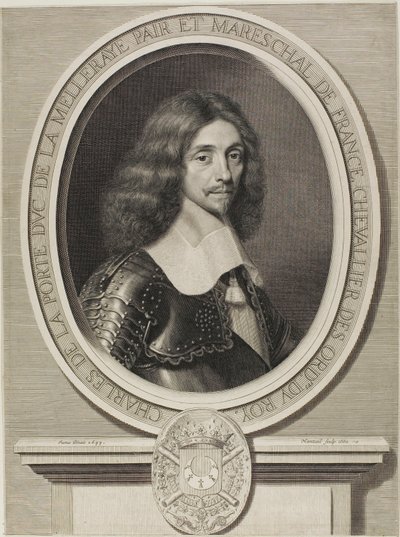 Marskal de la Meilleraye af Robert Nanteuil