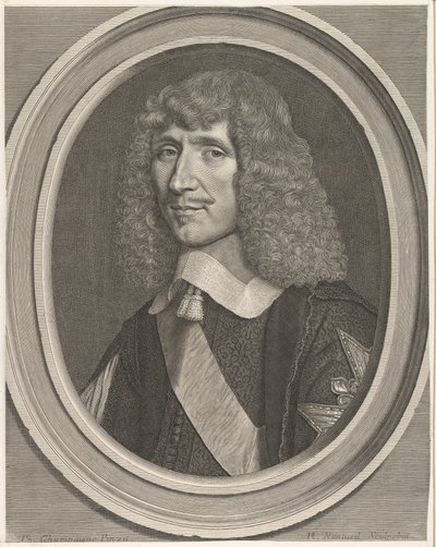 Léon-Bouthillier, greve af Chavigny, 1651. af Robert Nanteuil