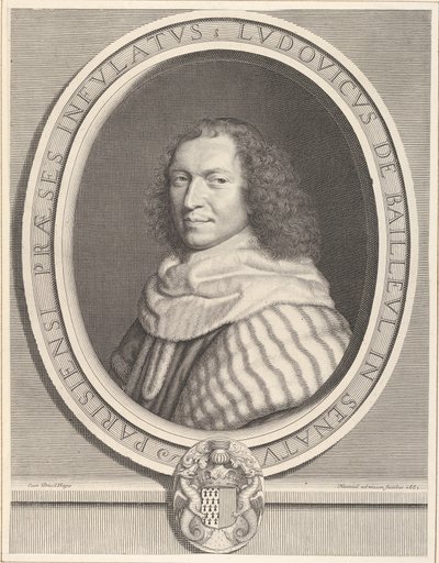 Louis-Dominique de Bailleul, 1660. af Robert Nanteuil