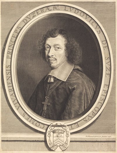 Louis-Francois de La Baume de Suze af Robert Nanteuil