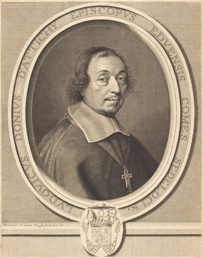 Louis Doni fra Attichy af Robert Nanteuil