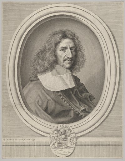 Louis Hesselin, 1658. af Robert Nanteuil