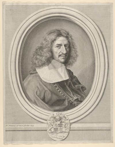 Louis Hesselin, 1658. af Robert Nanteuil