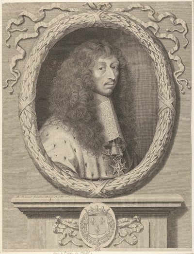 Ludvig II af Bourbon, Prins af Condé, 1662. af Robert Nanteuil