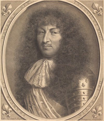 Ludvig XIV af Robert Nanteuil