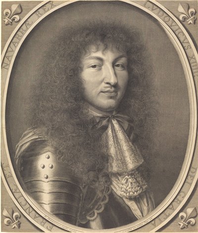 Ludvig XIV af Robert Nanteuil