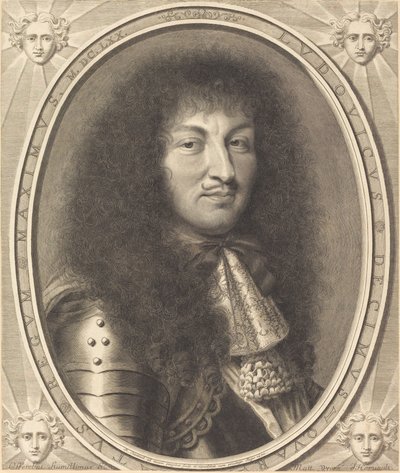 Ludvig XIV af Robert Nanteuil