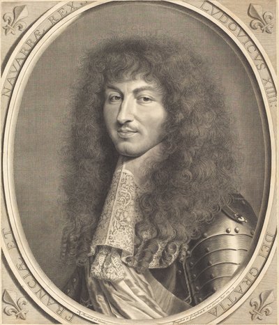 Ludvig XIV af Robert Nanteuil