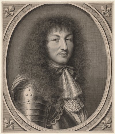 Ludvig XIV af Robert Nanteuil