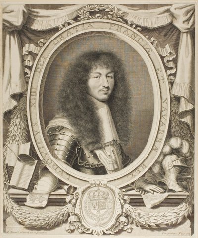 Ludvig XIV af Robert Nanteuil