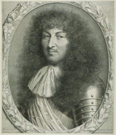 Ludvig XIV af Robert Nanteuil