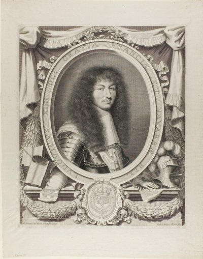 Ludvig XIV af Robert Nanteuil
