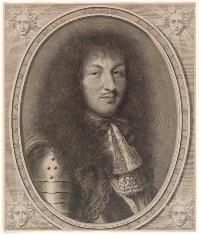 Ludvig 14. af Robert Nanteuil