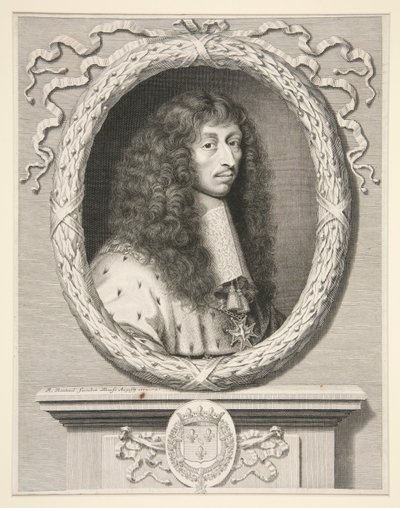 Louis de Bourbon, II af navnet, Prince of Cond?, med tilnavnet? Monsieur le Prince (Louis II de Bourbon, Prince of Cond?, med tilnavnet Mister Prince) (1621-1686) af Robert Nanteuil
